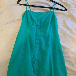 Green Dress- Forever 21